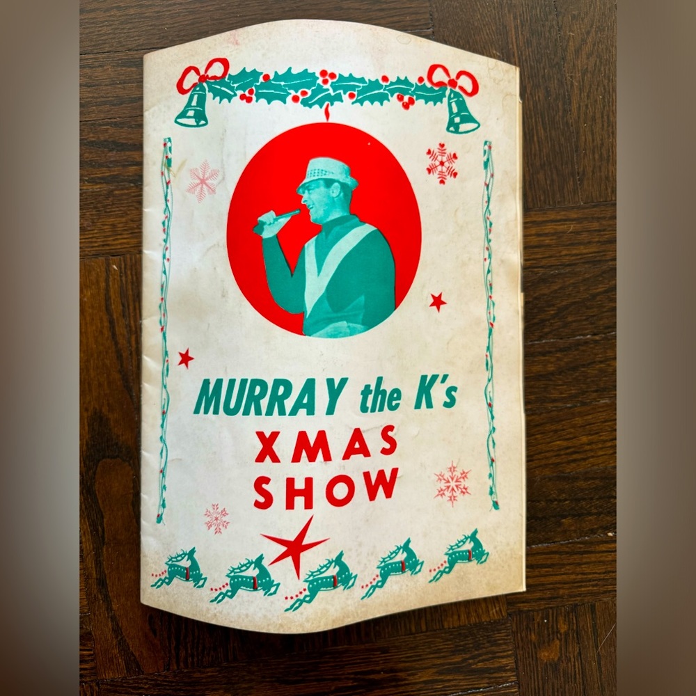 Vintage Murray the K’s Xmas Show Program